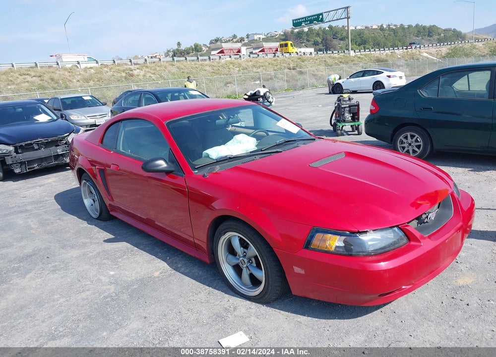 2000 FORD MUSTANG GT VIN: 1FAFP42X5YF313616