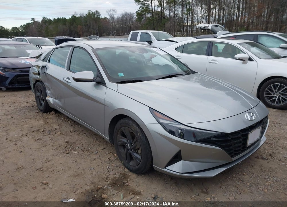2021 HYUNDAI ELANTRA SEL VIN: 5NPLM4AG8MH020963