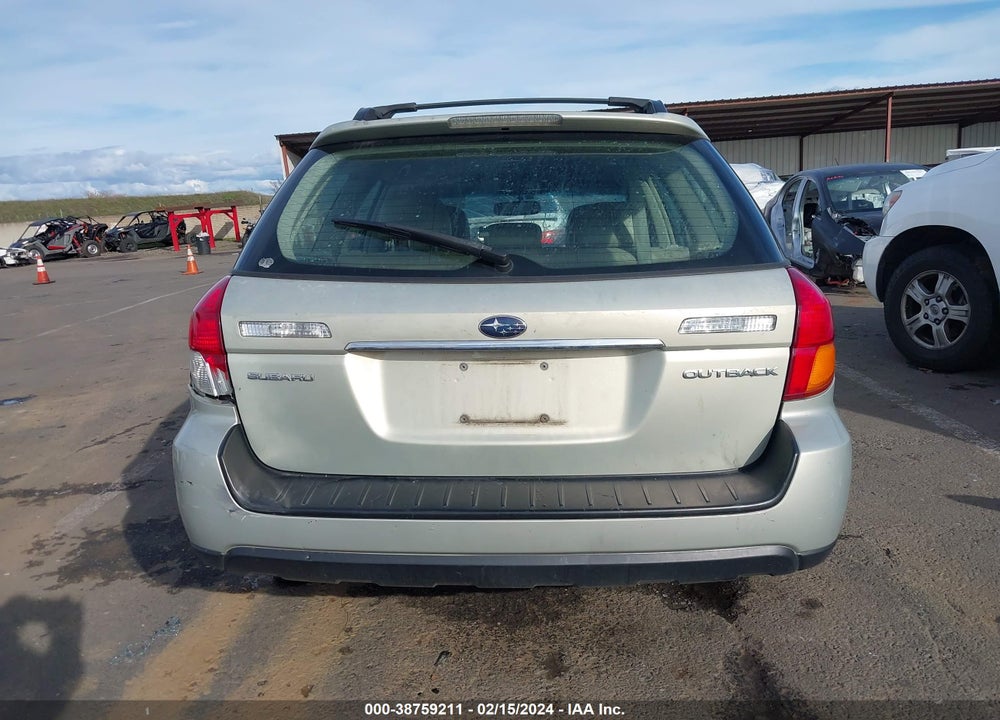 2007 SUBARU OUTBACK OUTBACK 2.5I LIMITED VIN: 4S4BP62C477341624
