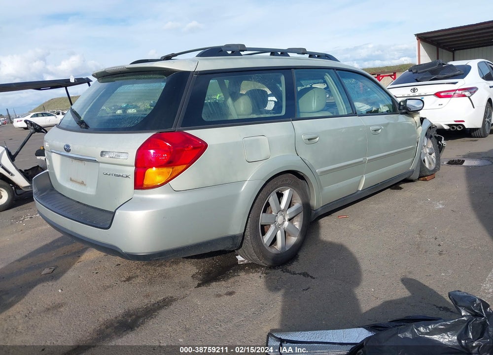 2007 SUBARU OUTBACK OUTBACK 2.5I LIMITED VIN: 4S4BP62C477341624