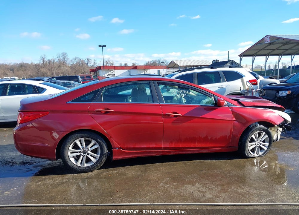 2012 HYUNDAI SONATA GLS VIN: 5NPEB4AC4CH349492