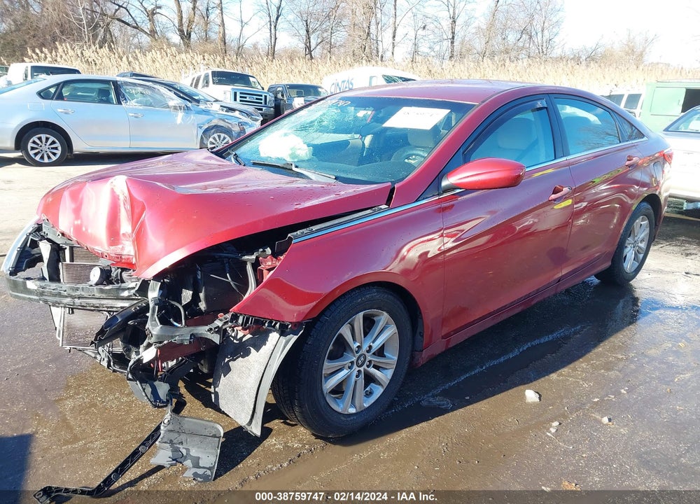 2012 HYUNDAI SONATA GLS VIN: 5NPEB4AC4CH349492
