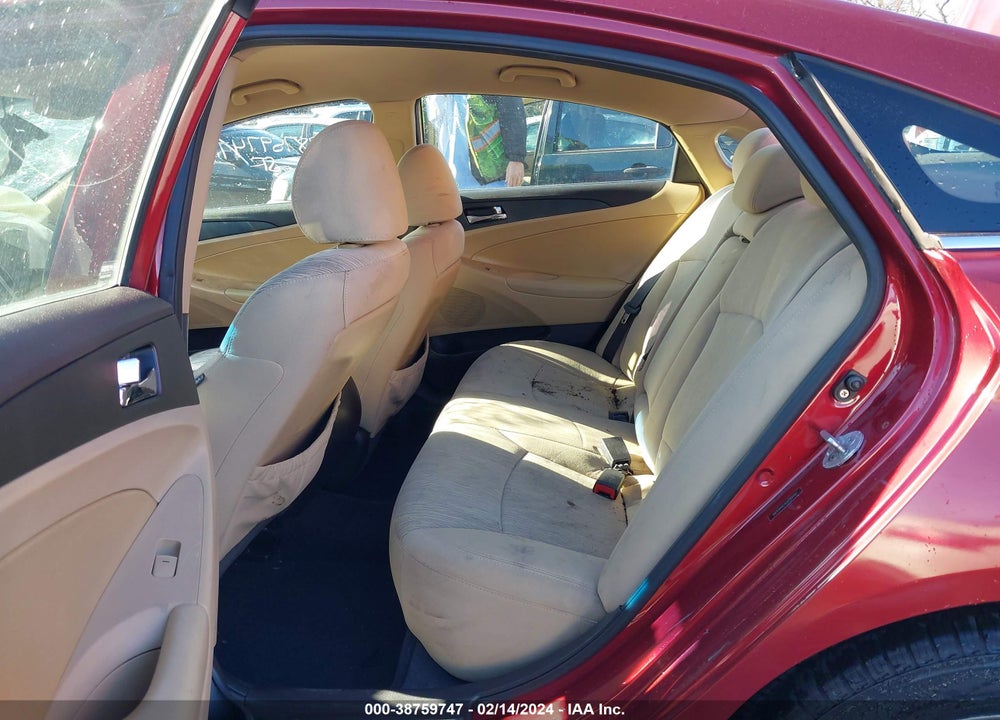 2012 HYUNDAI SONATA GLS VIN: 5NPEB4AC4CH349492