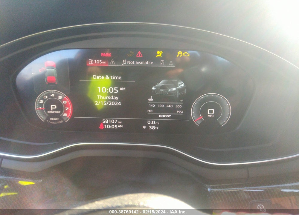 2021 AUDI S5 SPORTBACK PREMIUM PLUS TFSI QUATTRO TIPTRONIC VIN: WAUC4CF50MA042395