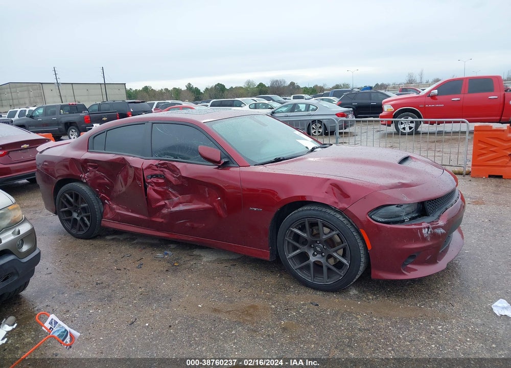 2019 DODGE CHARGER R/T RWD VIN: 2C3CDXCT4KH544519