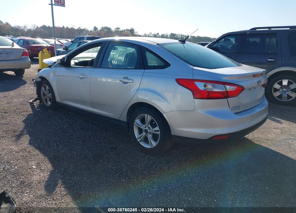 2013 FORD FOCUS SE VIN: 1FADP3F27DL246223