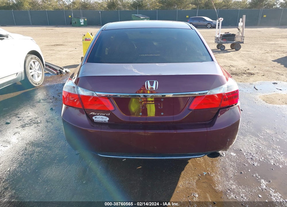 2013 HONDA ACCORD LX VIN: 1HGCR2F38DA045365