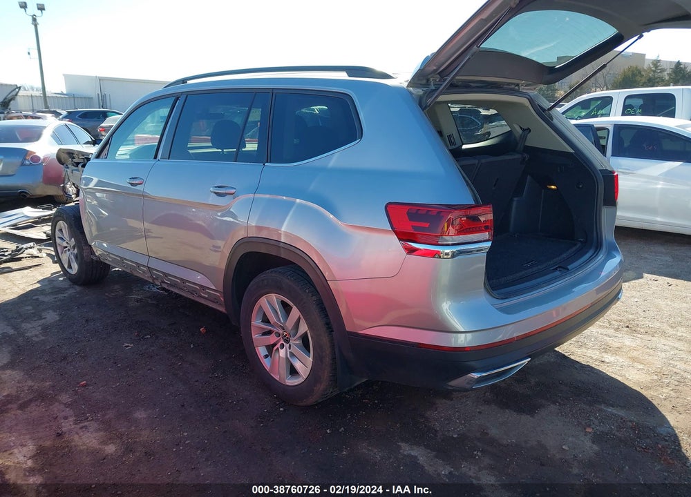 2021 VOLKSWAGEN ATLAS 2.0T S VIN: 1V2GP2CA6MC515100