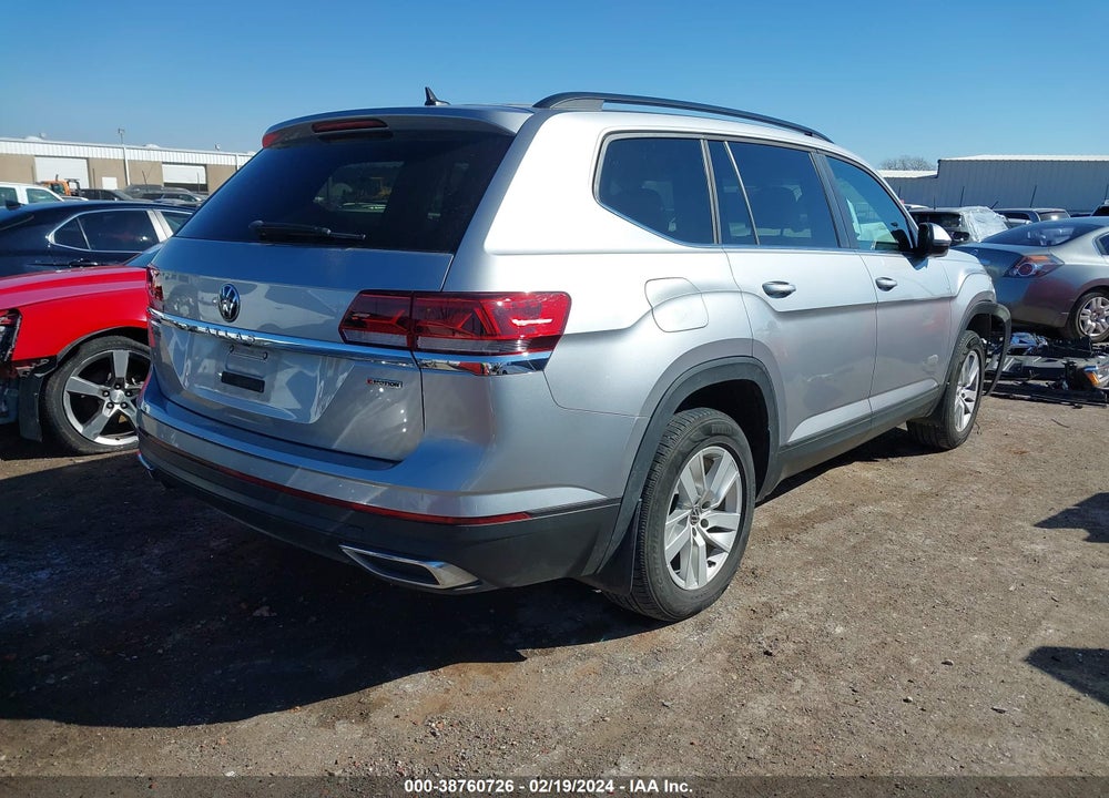 2021 VOLKSWAGEN ATLAS 2.0T S VIN: 1V2GP2CA6MC515100
