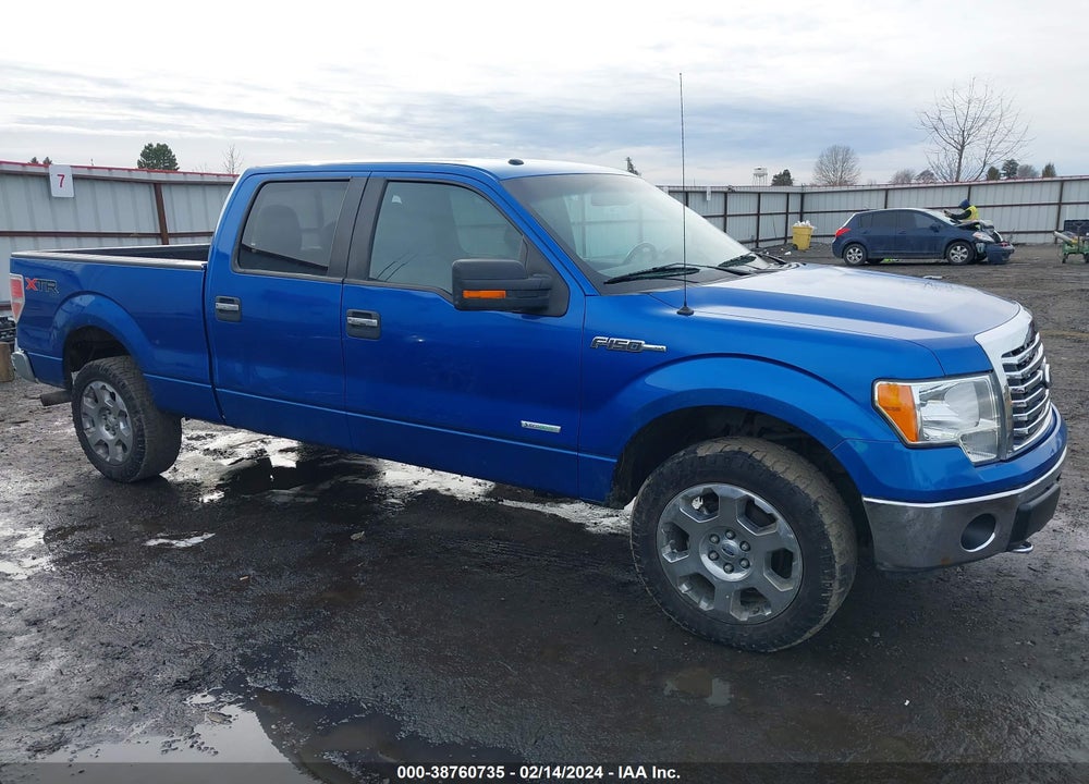 2012 FORD F-150 XLT VIN: 1FTFW1ETXCFB89307