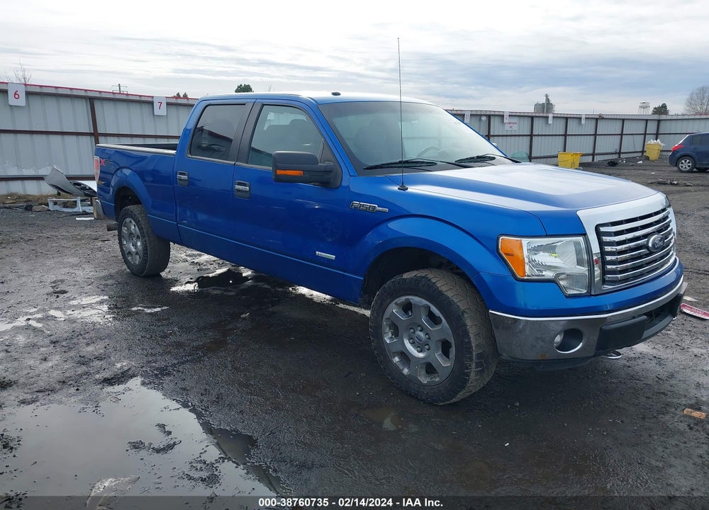 2012 FORD F-150 XLT VIN: 1FTFW1ETXCFB89307