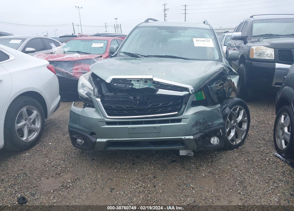 2017 SUBARU FORESTER 2.5I TOURING VIN: JF2SJAWC4HH428374