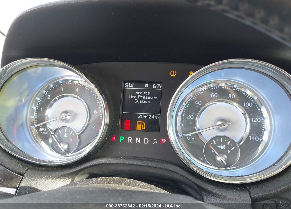 2011 CHRYSLER 300 VIN: 2C3CA5CG0BH599291
