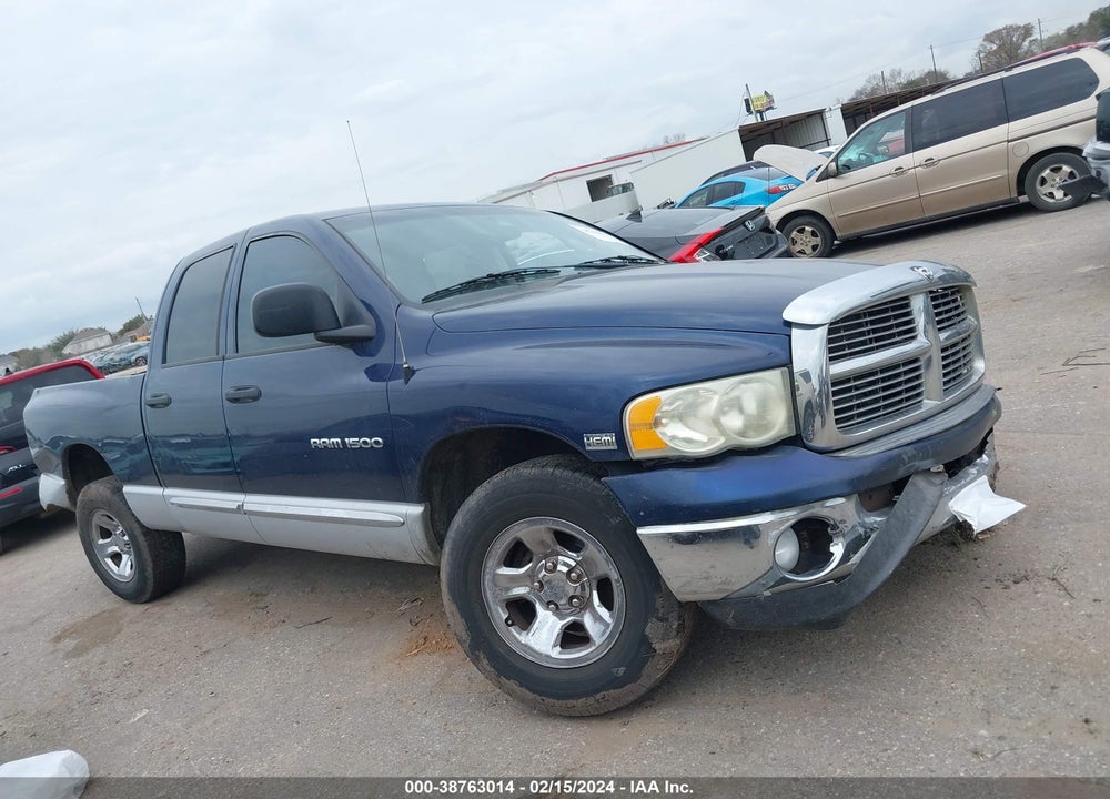 2005 DODGE RAM 1500 SLT/LARAMIE VIN: 1D7HA18D75S133885