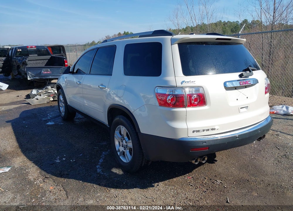 2011 GMC ACADIA SLE VIN: 1GKKRPEDXBJ319958