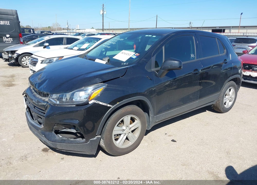 2020 CHEVROLET TRAX FWD LS VIN: KL7CJKSB2LB325405