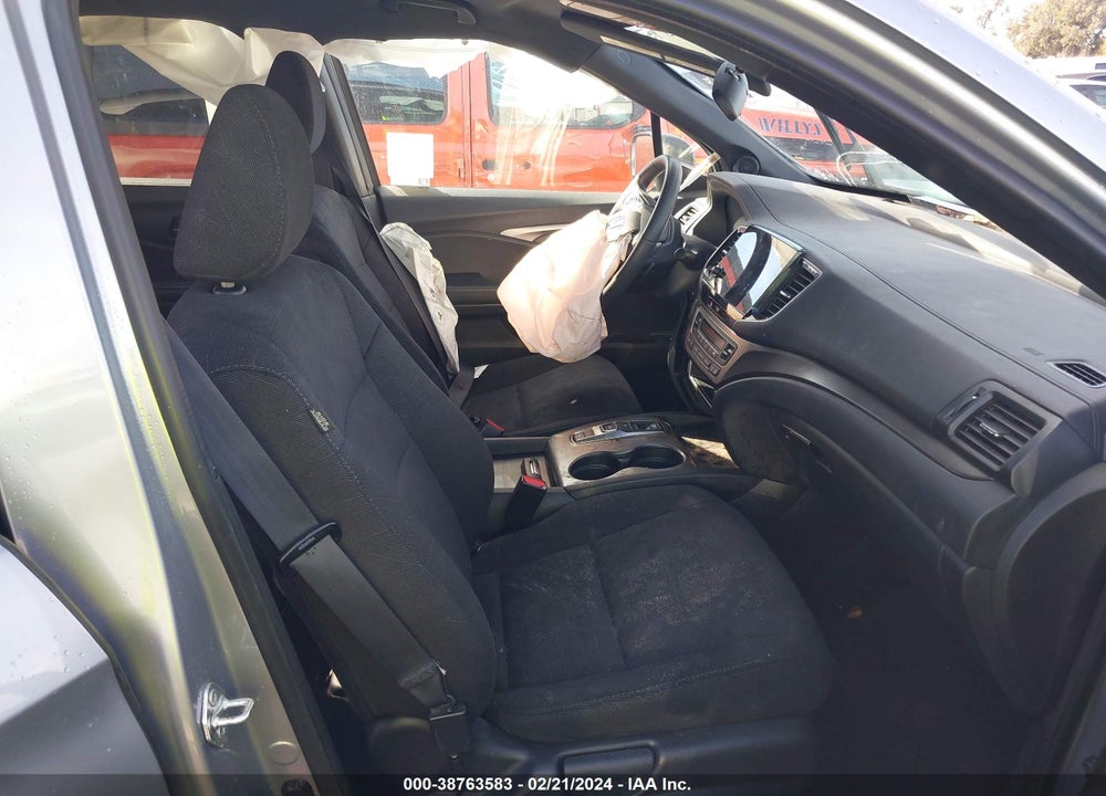 2022 HONDA PILOT 2WD SPORT VIN: 5FNYF5H31NB028265
