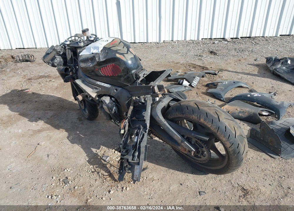 2008 YAMAHA YZFR6 VIN: JYARJ06E88A036401