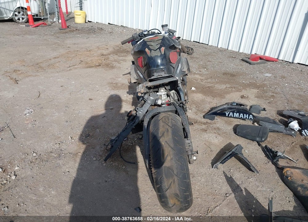 2008 YAMAHA YZFR6 VIN: JYARJ06E88A036401