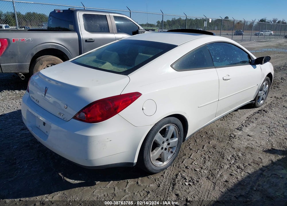 2006 PONTIAC G6 GT VIN: 1G2ZH158164226963