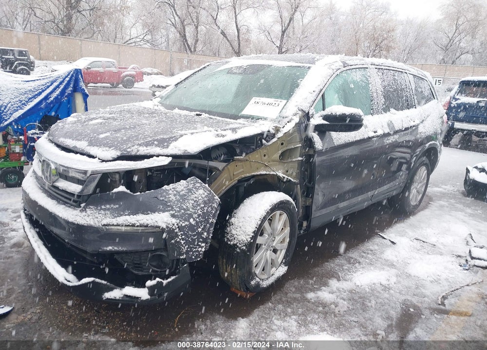 2019 HONDA PILOT LX VIN: 5FNYF6H16KB074724