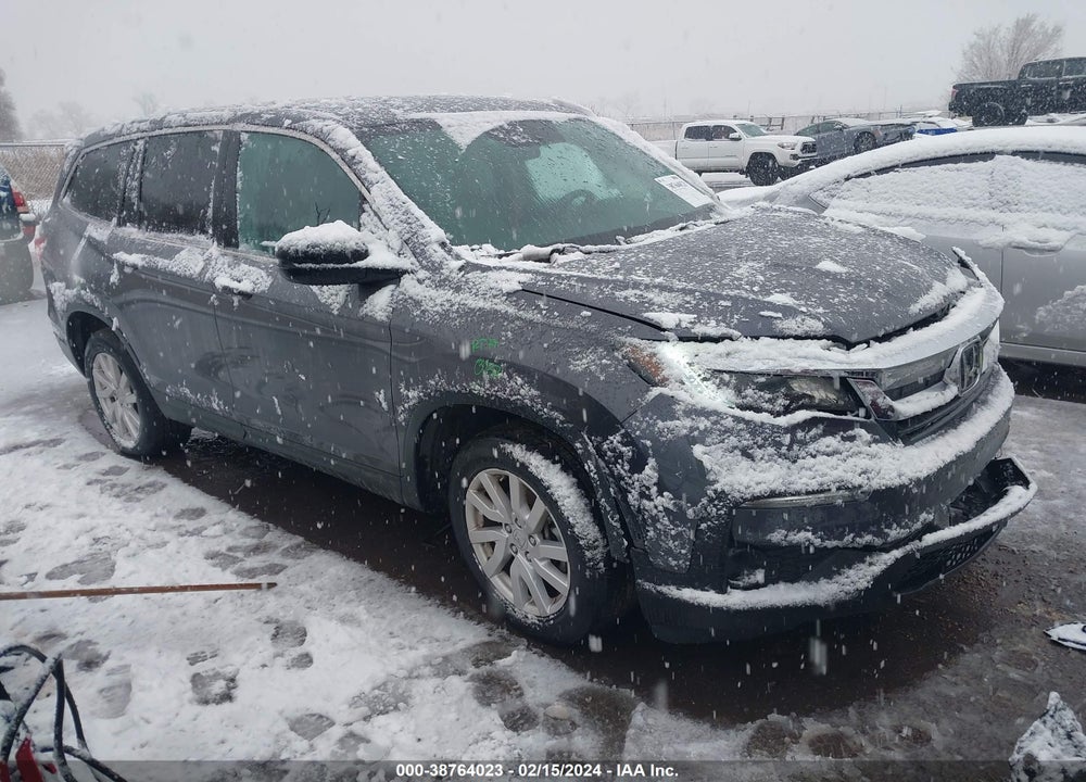 2019 HONDA PILOT LX VIN: 5FNYF6H16KB074724