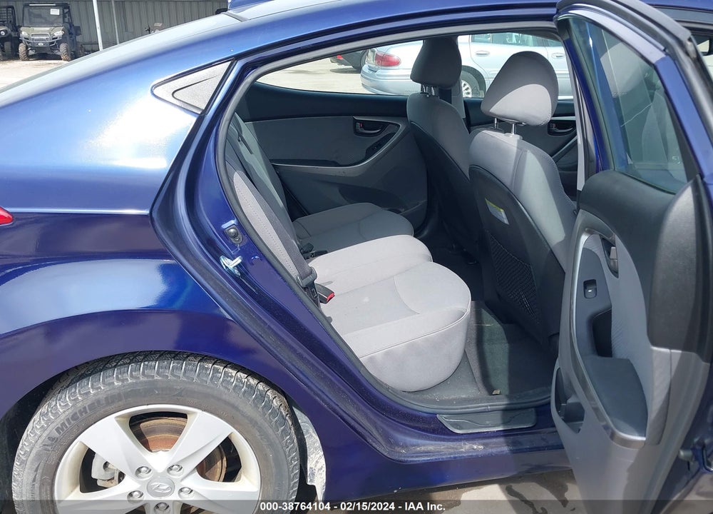 2013 HYUNDAI ELANTRA GLS VIN: 5NPDH4AE8DH374070