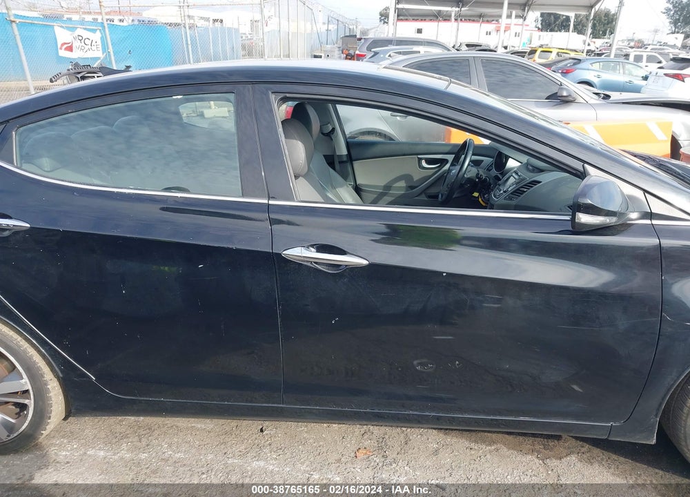 2014 HYUNDAI ELANTRA LIMITED VIN: KMHDH4AE2EU057002