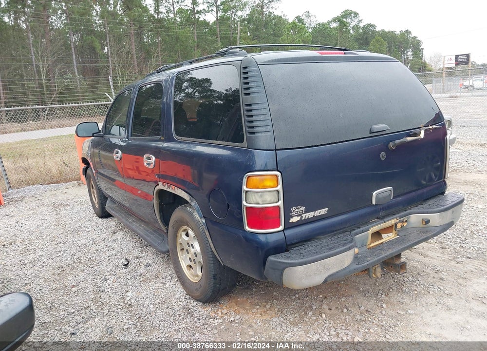 2006 CHEVROLET TAHOE LS VIN: 1GNEC13Z56R107862