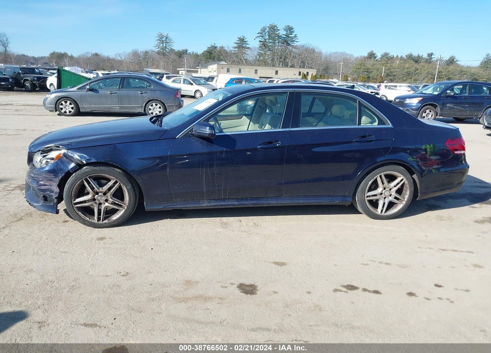 2014 MERCEDES-BENZ E 350 4MATIC VIN: WDDHF8JB4EA864640