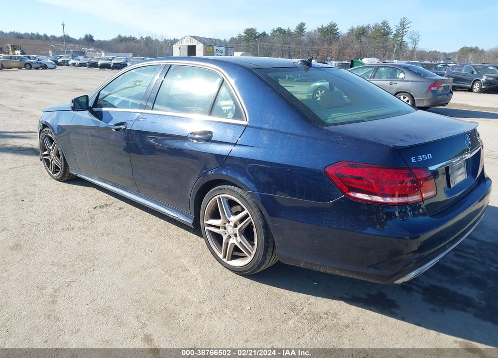 2014 MERCEDES-BENZ E 350 4MATIC VIN: WDDHF8JB4EA864640