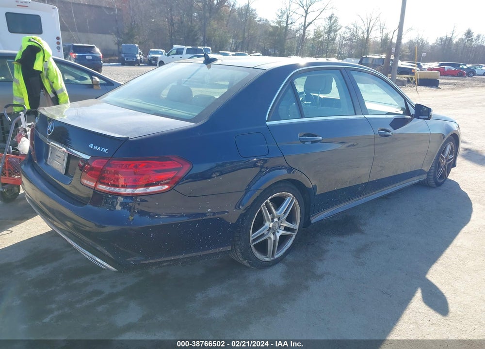 2014 MERCEDES-BENZ E 350 4MATIC VIN: WDDHF8JB4EA864640