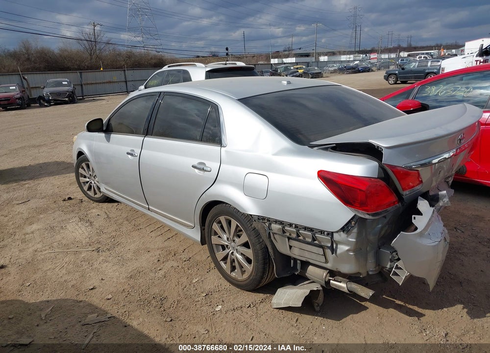 2011 TOYOTA AVALON LIMITED VIN: 4T1BK3DB6BU414018