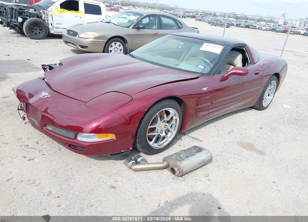 2003 CHEVROLET CORVETTE VIN: 1G1YY22G235126748