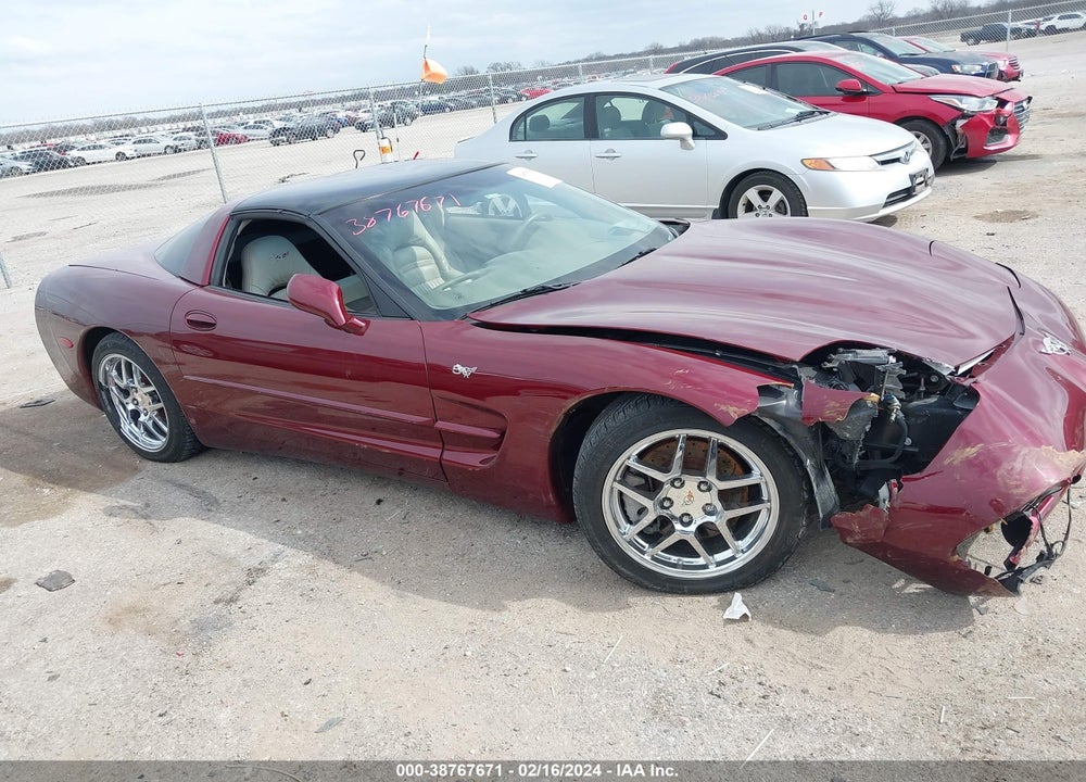 2003 CHEVROLET CORVETTE VIN: 1G1YY22G235126748