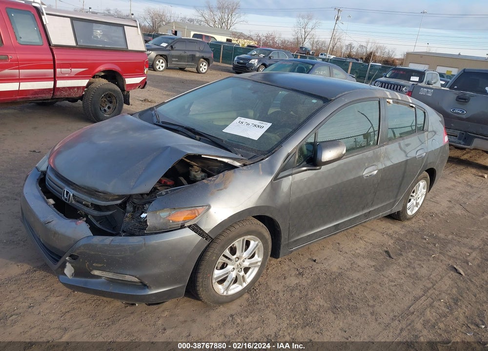 2010 HONDA INSIGHT EX VIN: JHMZE2H76AS038925