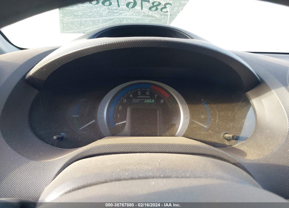 2010 HONDA INSIGHT EX VIN: JHMZE2H76AS038925