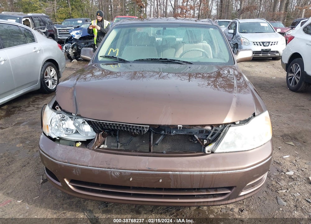 2000 TOYOTA AVALON XL VIN: 4T1BF28B6YU055237