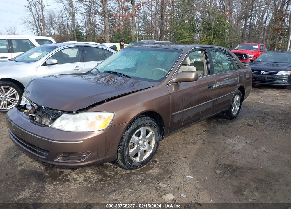 2000 TOYOTA AVALON XL VIN: 4T1BF28B6YU055237