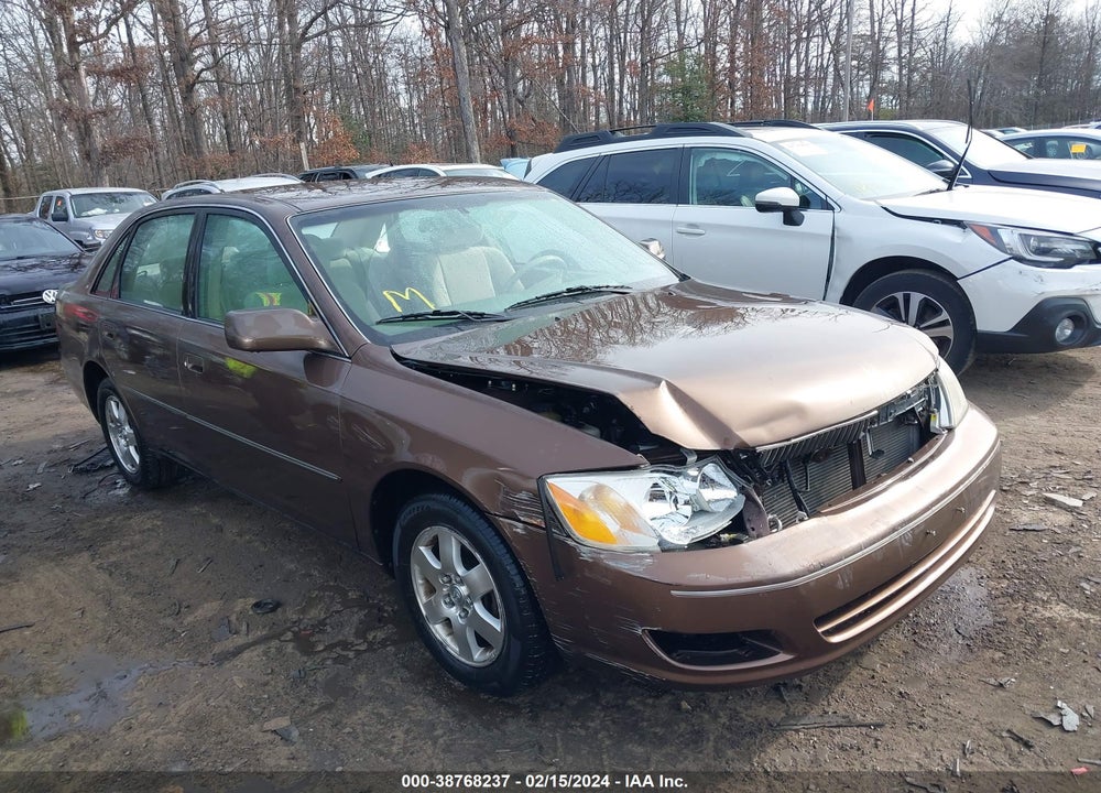 2000 TOYOTA AVALON XL VIN: 4T1BF28B6YU055237