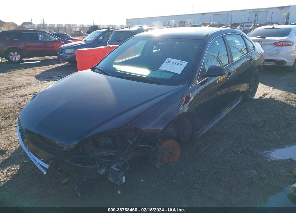 2016 CHEVROLET IMPALA LIMITED POLICE VIN: 2G1WD5E39G1134642