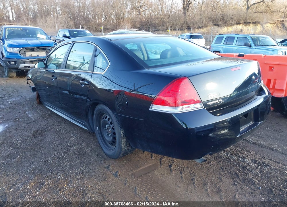 2016 CHEVROLET IMPALA LIMITED POLICE VIN: 2G1WD5E39G1134642