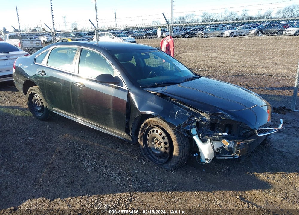 2016 CHEVROLET IMPALA LIMITED POLICE VIN: 2G1WD5E39G1134642