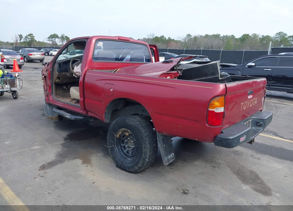 1995 TOYOTA TACOMA VIN: 4TAUN61C5SZ032600