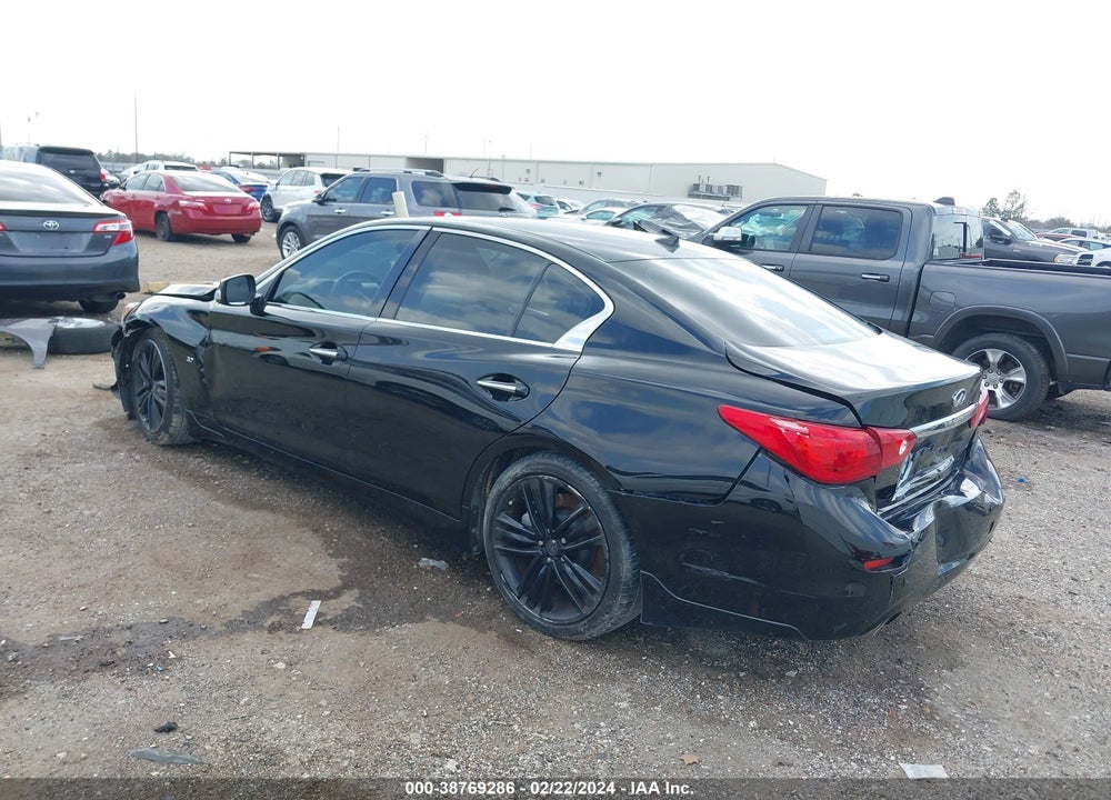 2015 INFINITI Q50 SPORT VIN: JN1BV7AP8FM348745