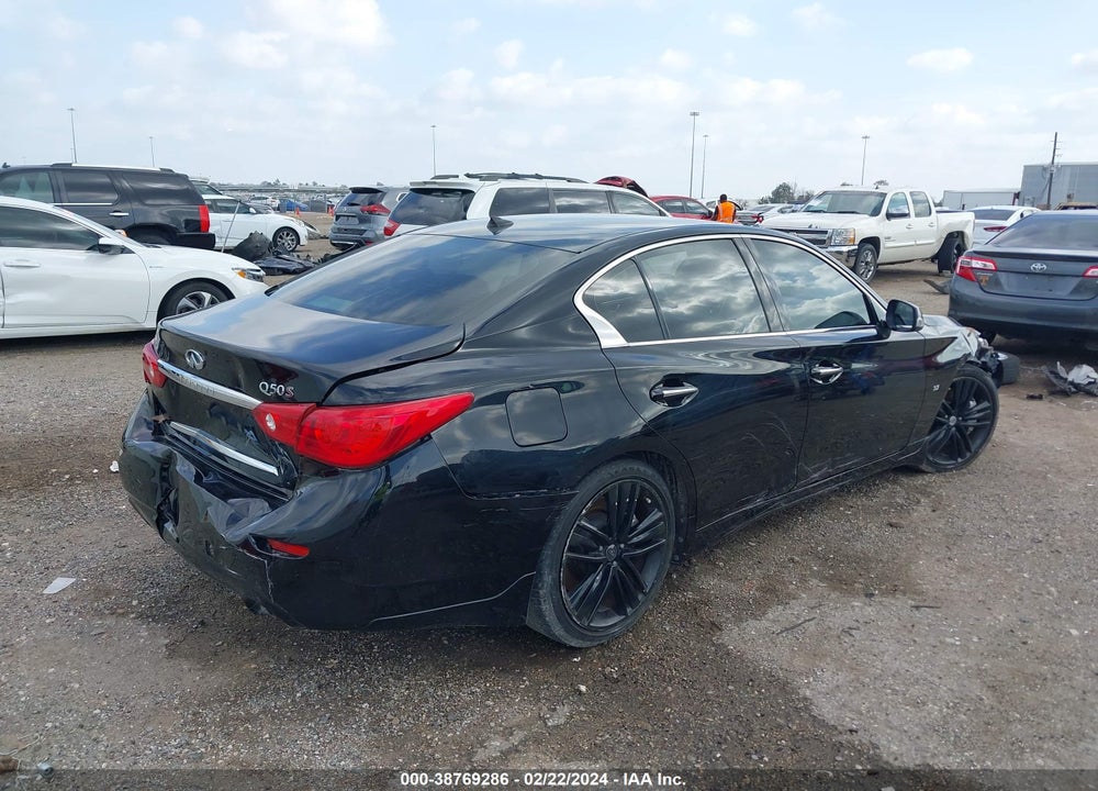 2015 INFINITI Q50 SPORT VIN: JN1BV7AP8FM348745