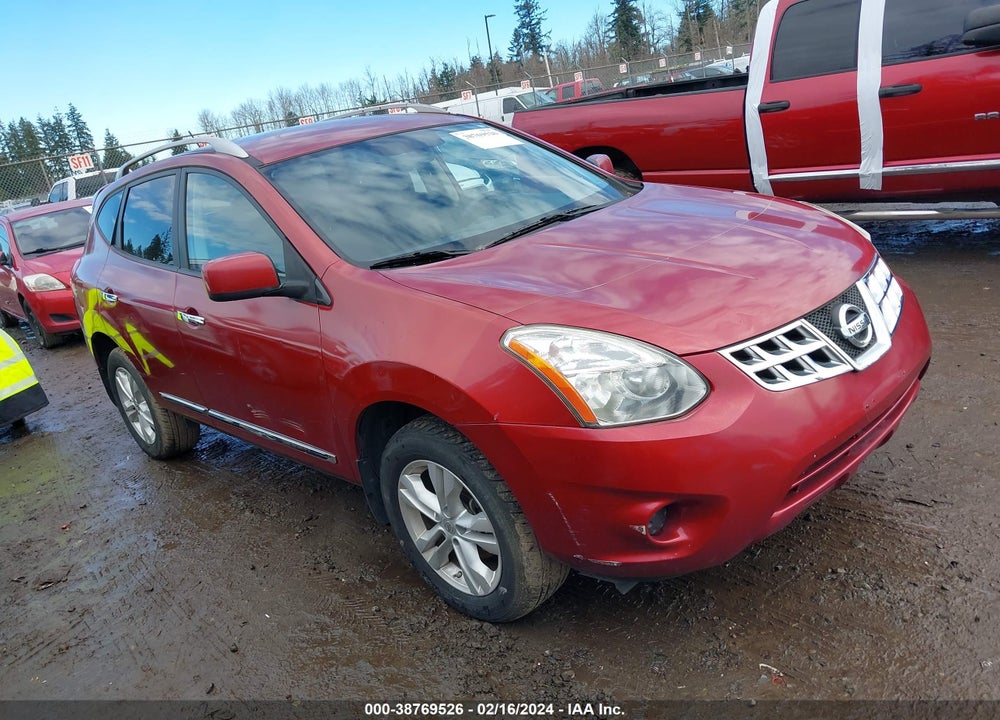 2013 NISSAN ROGUE SV VIN: JN8AS5MV0DW612739