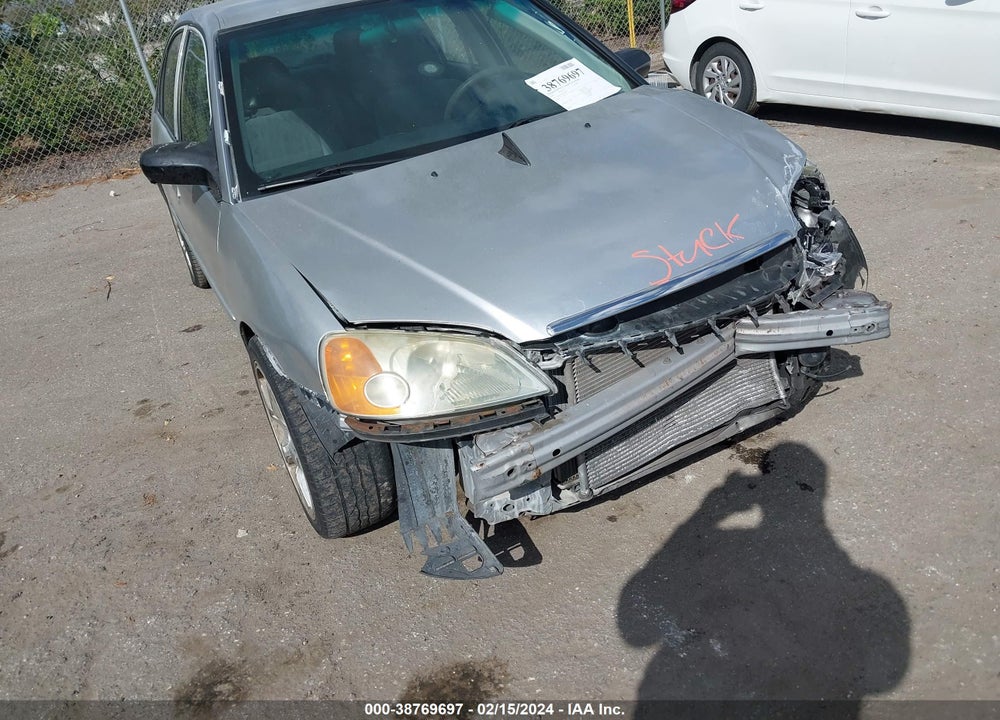 2003 HONDA CIVIC LX VIN: 2HGES16503H510682