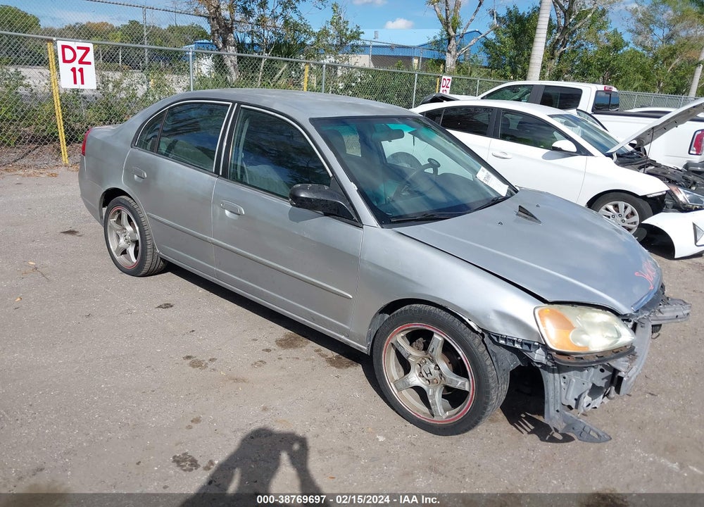 2003 HONDA CIVIC LX VIN: 2HGES16503H510682