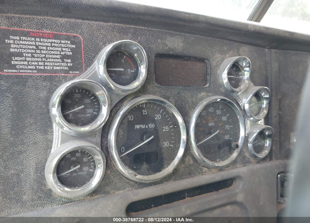 2012 PETERBILT 386 VIN: 1XPHD49X3CD146774